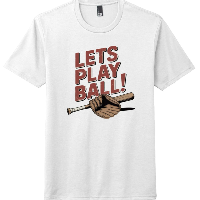 LETS PLAY BALL TEE SHIRT