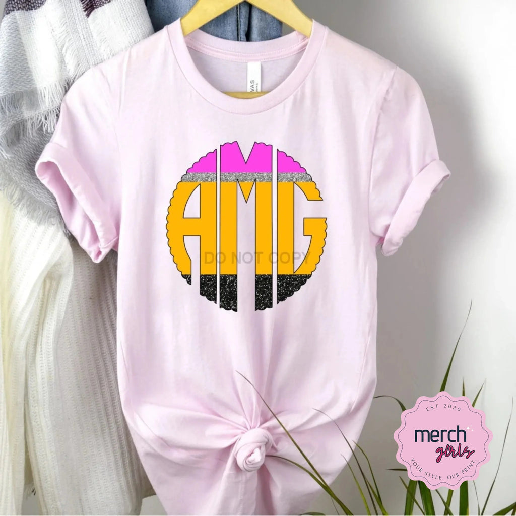 No. 2 Pencil Monogram Graphic Tee