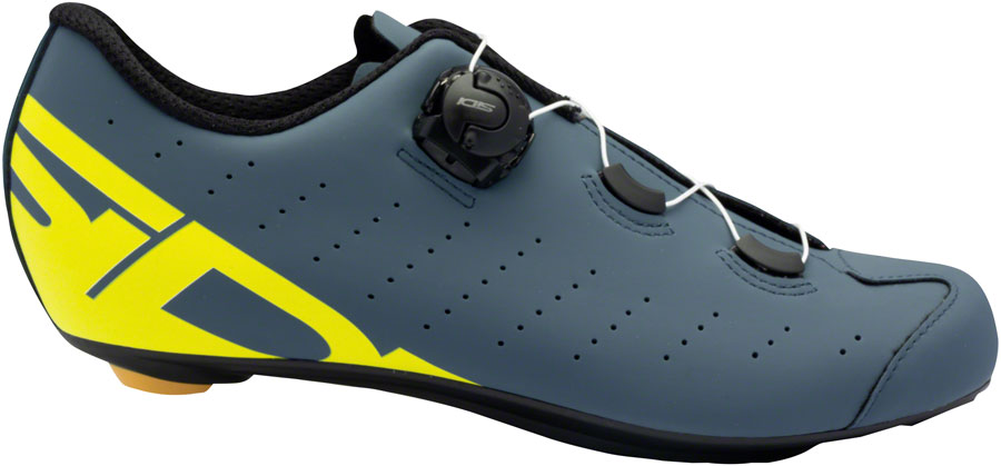 SIDI Fast 2 Road Shoes - Men's Blue/Yellow 46.5