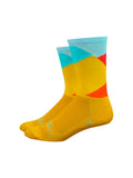 Sock DeFeet Ornot Intersection 6'' X-Large Bright Gold