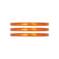 Industry Nine iRiX Headset Spacer 1-1/8'' Height: 2.5mm Aluminum Orange 3pcs