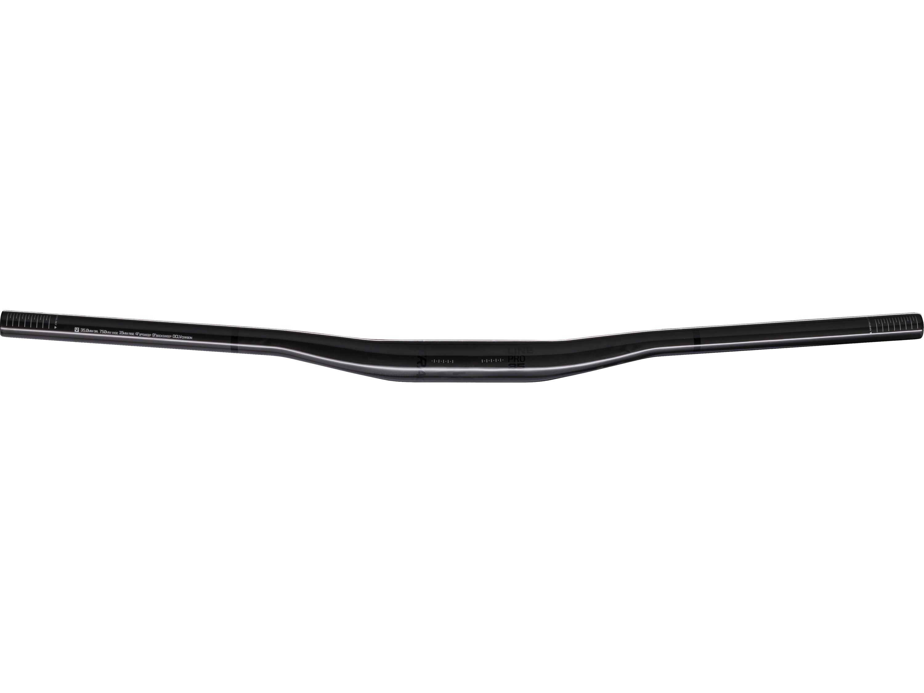 Bar Bontrager Line Pro 35mm 750 x 15mm Carbon