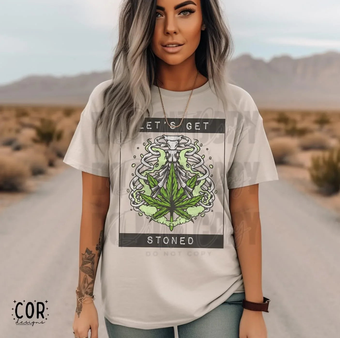 Let’s Get Stoned Graphic Tee