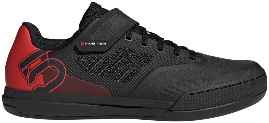 Five Ten Hellcat Pro Mountain Clipless Shoes - Men's Core BLK/Core BLK/Red 10