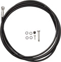 Magura Hydraulic Brake Hose - 2500mm For MT4 to MT TRAIL SL Pressed Banjo Fitting BLK