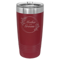 Mother of the Groom 20 oz Tumbler | Maroon