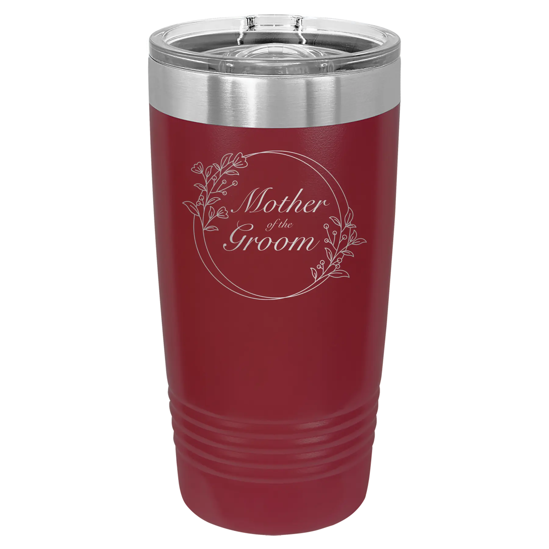 Mother of the Groom 20 oz Tumbler | Maroon