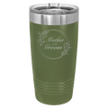 Mother of the Groom 20 oz Tumbler | Olive Green