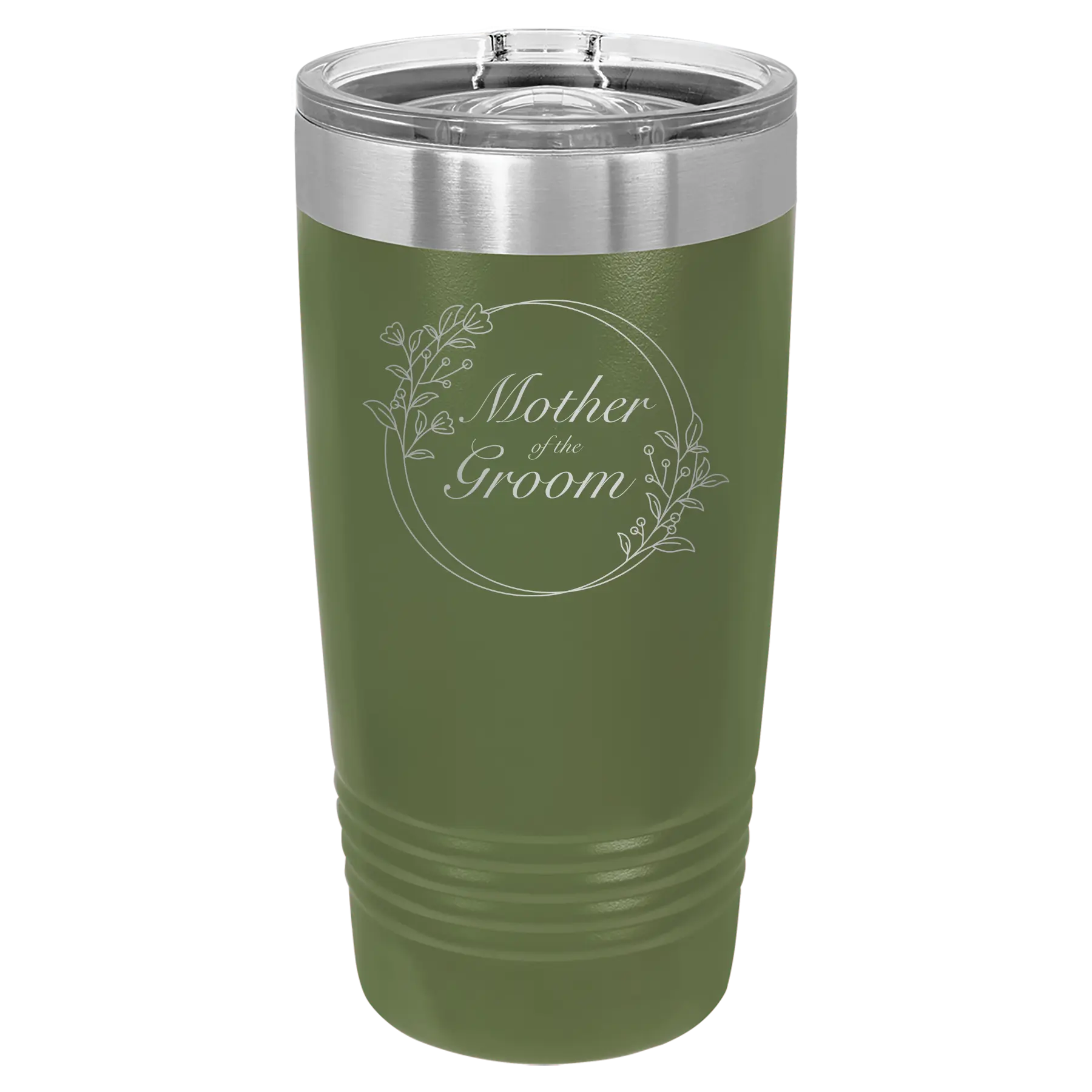 Mother of the Groom 20 oz Tumbler | Olive Green