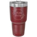 Mother of the Groom 30 oz Tumbler | Maroon