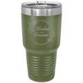 Mother of the Groom 30 oz Tumbler | Olive Green