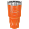 Mother of the Groom 30 oz Tumbler | Orange