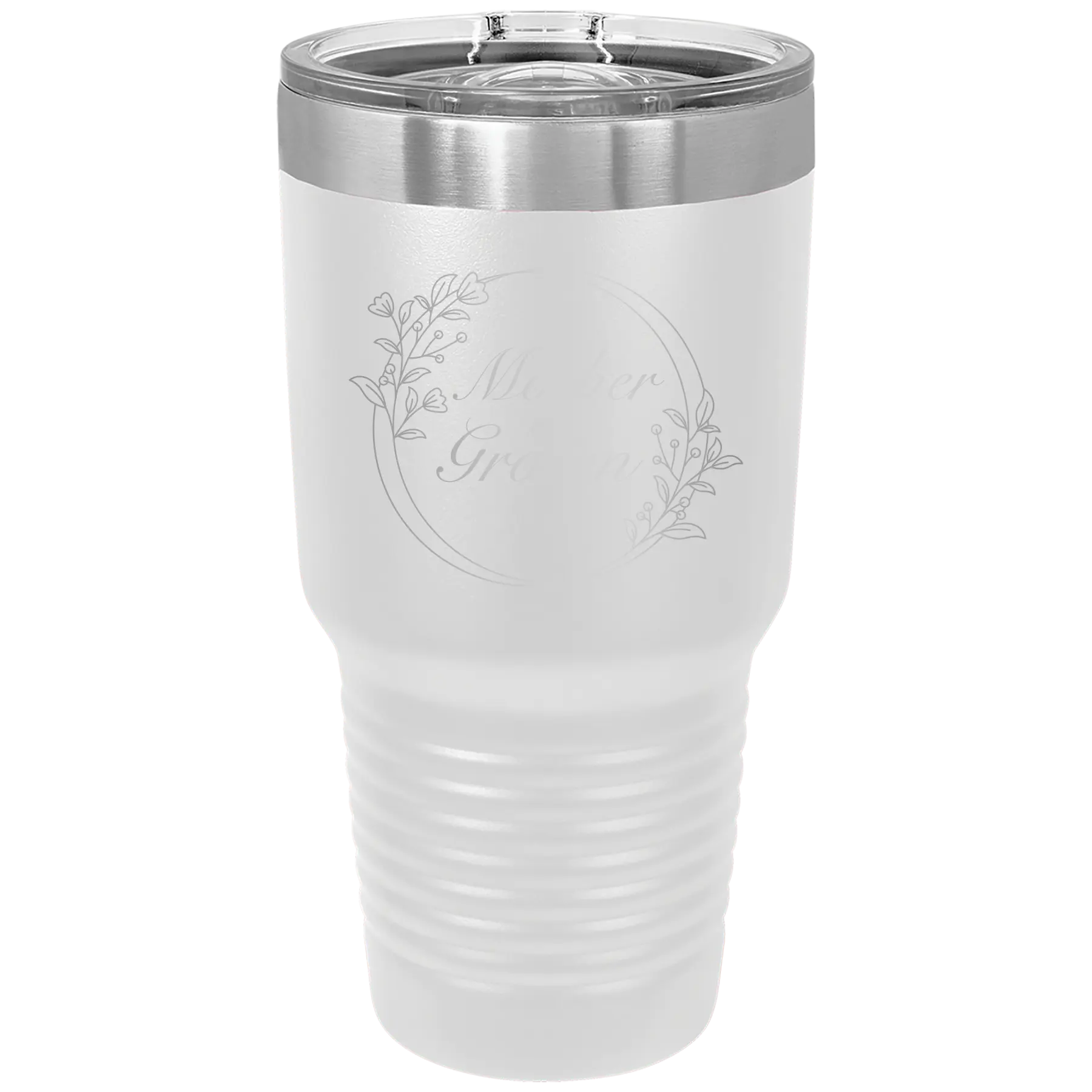 Mother of the Groom 30 oz Tumbler | White