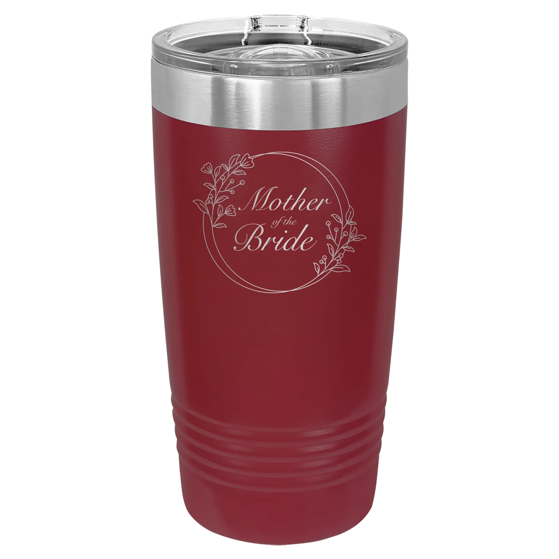Mother of the Bride 20 oz Tumbler | Maroon