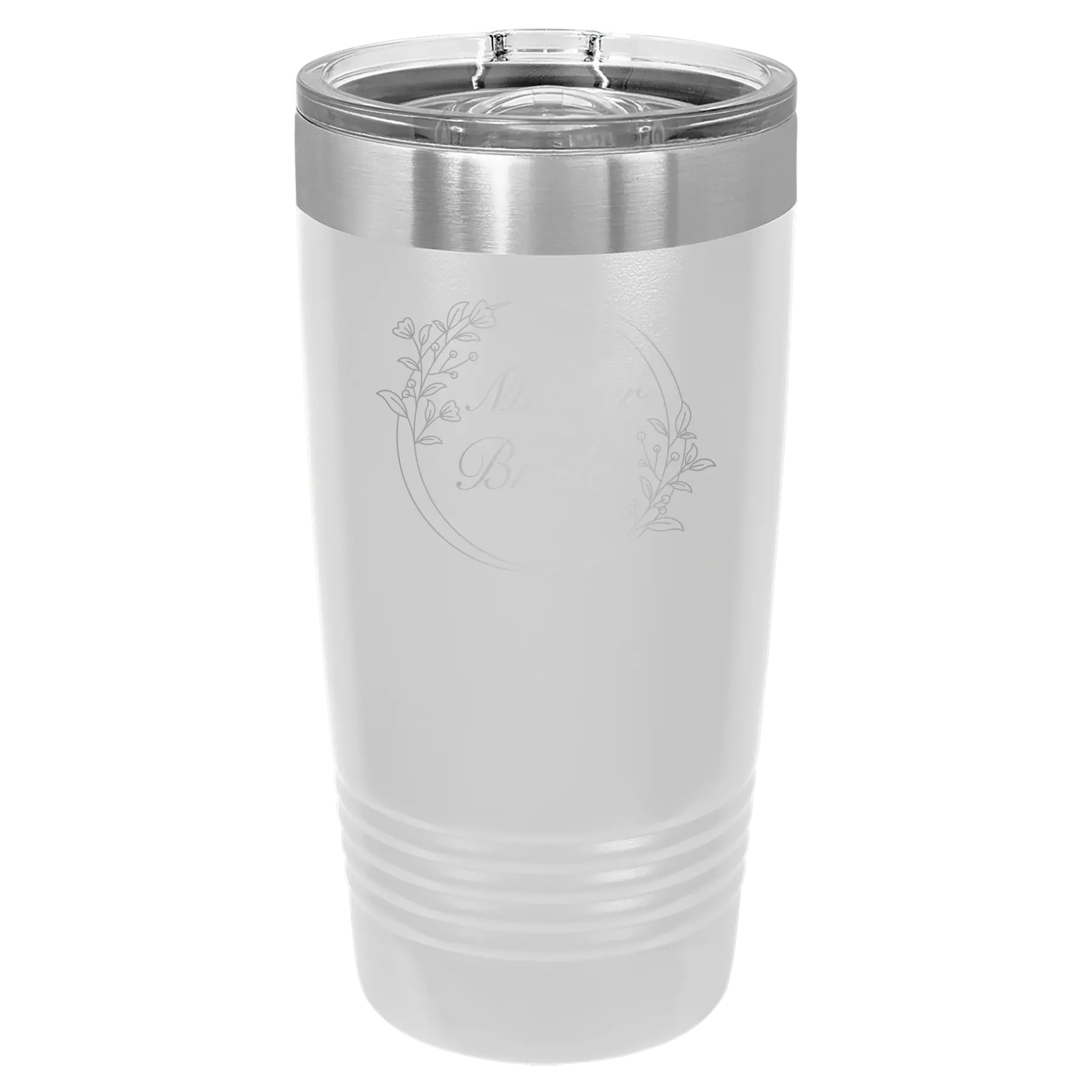 Mother of the Bride 20 oz Tumbler | White