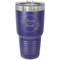 Mother of the Bride 30 oz Tumbler | Purple