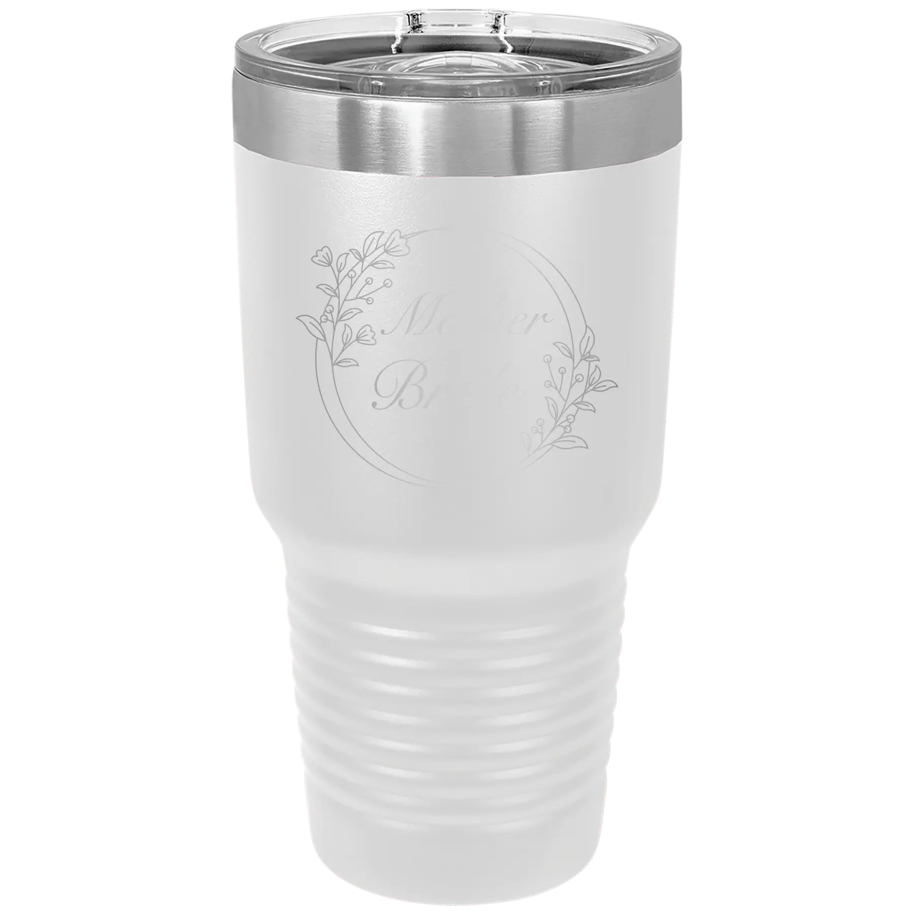 Mother of the Bride 30 oz Tumbler | White