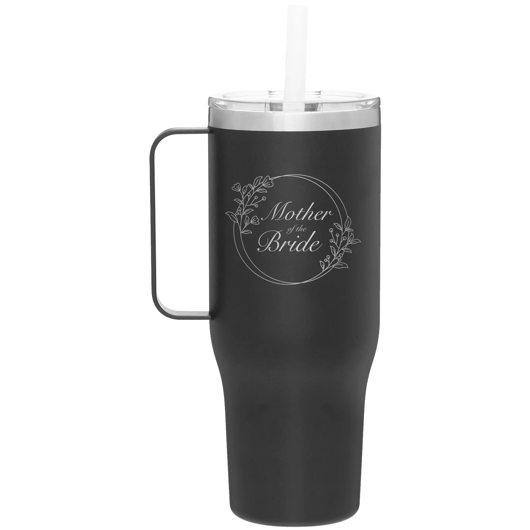 Mother of the Bride 40 oz Tumbler Mug | Black