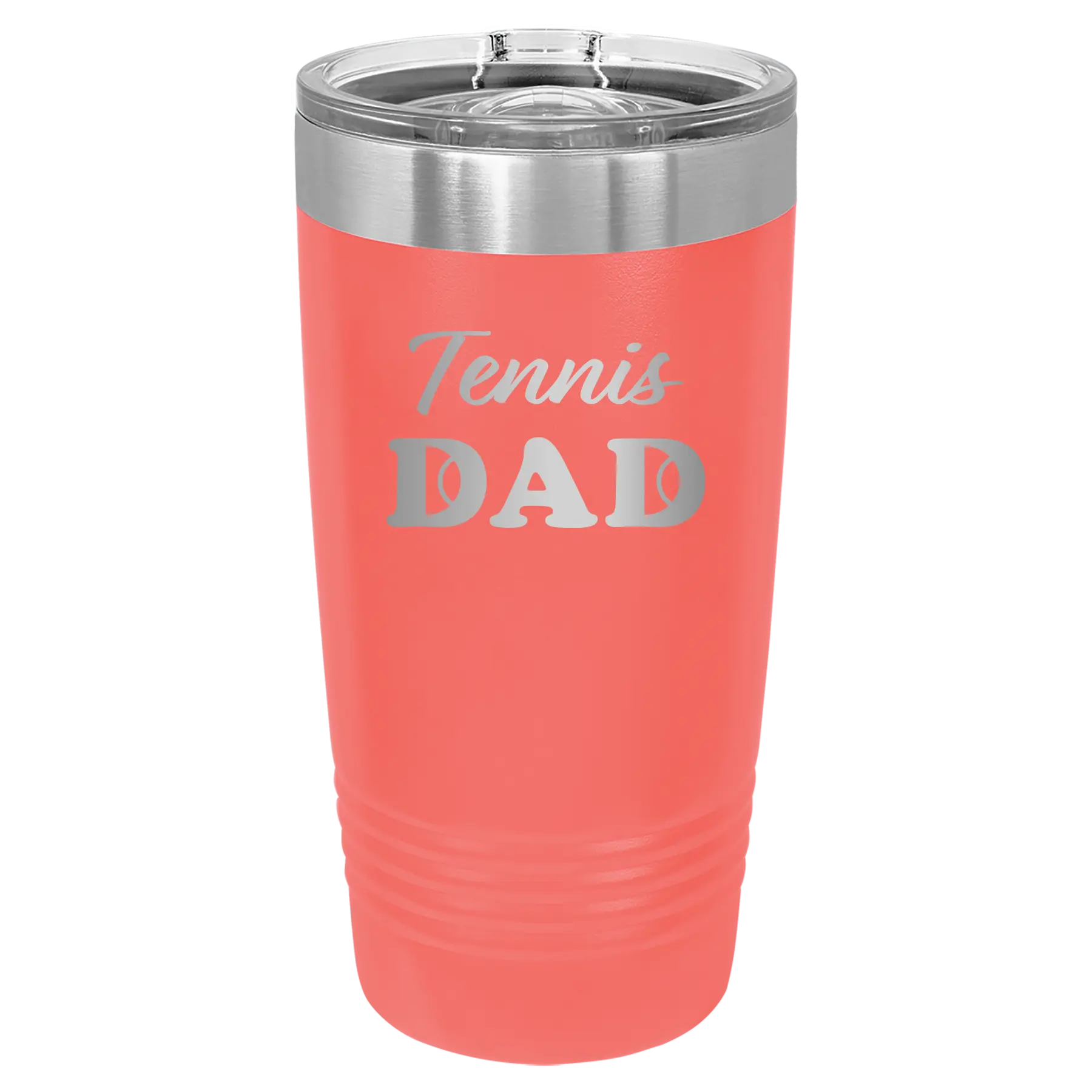 Tennis Dad2 20 oz Tumbler | Coral