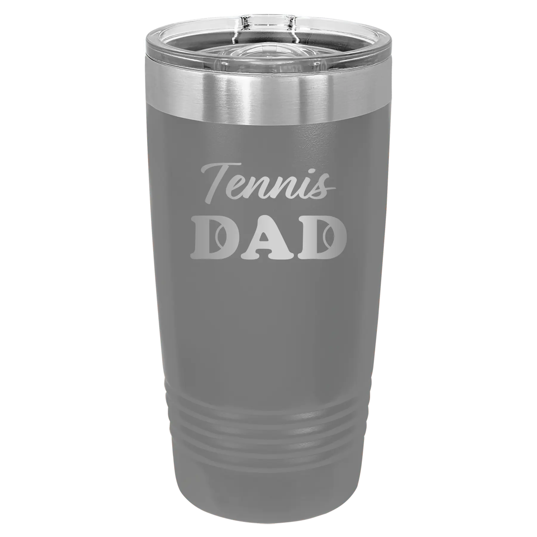 Tennis Dad2 20 oz Tumbler | Dark Gray
