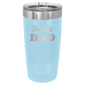Tennis Dad2 20 oz Tumbler | Light Blue