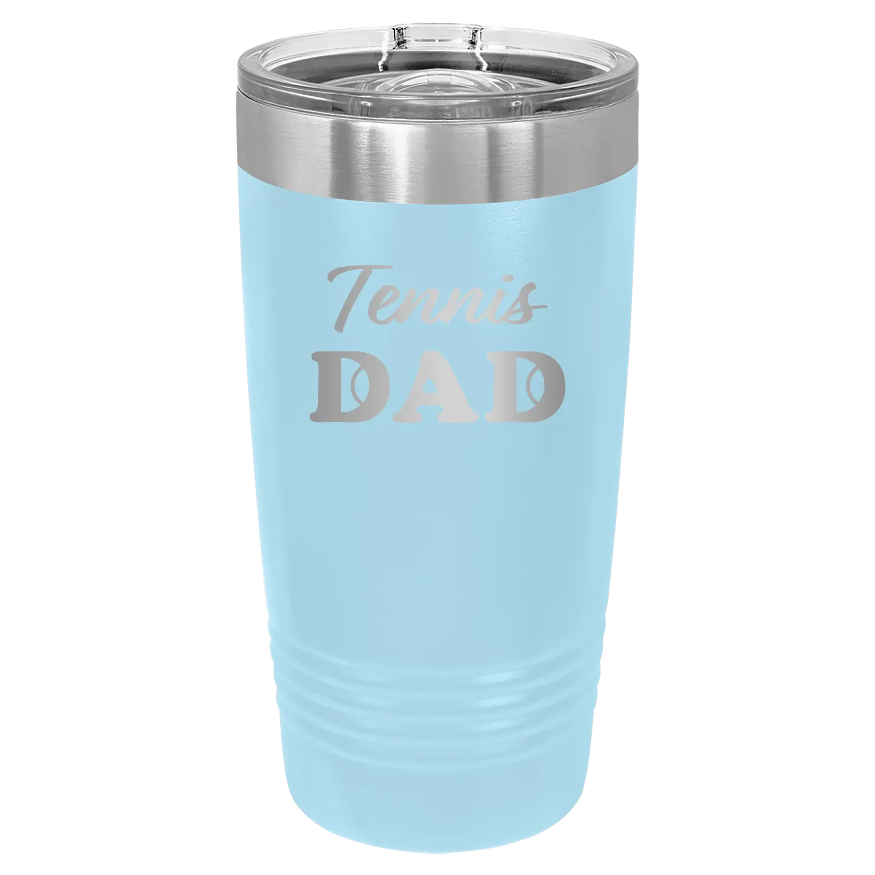 Tennis Dad2 20 oz Tumbler | Light Blue