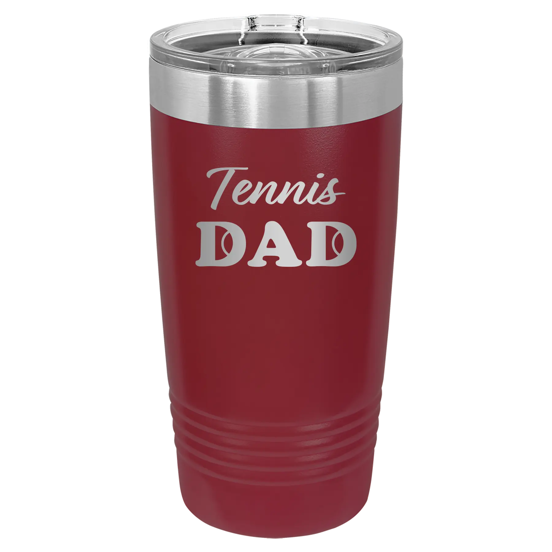 Tennis Dad2 20 oz Tumbler | Maroon