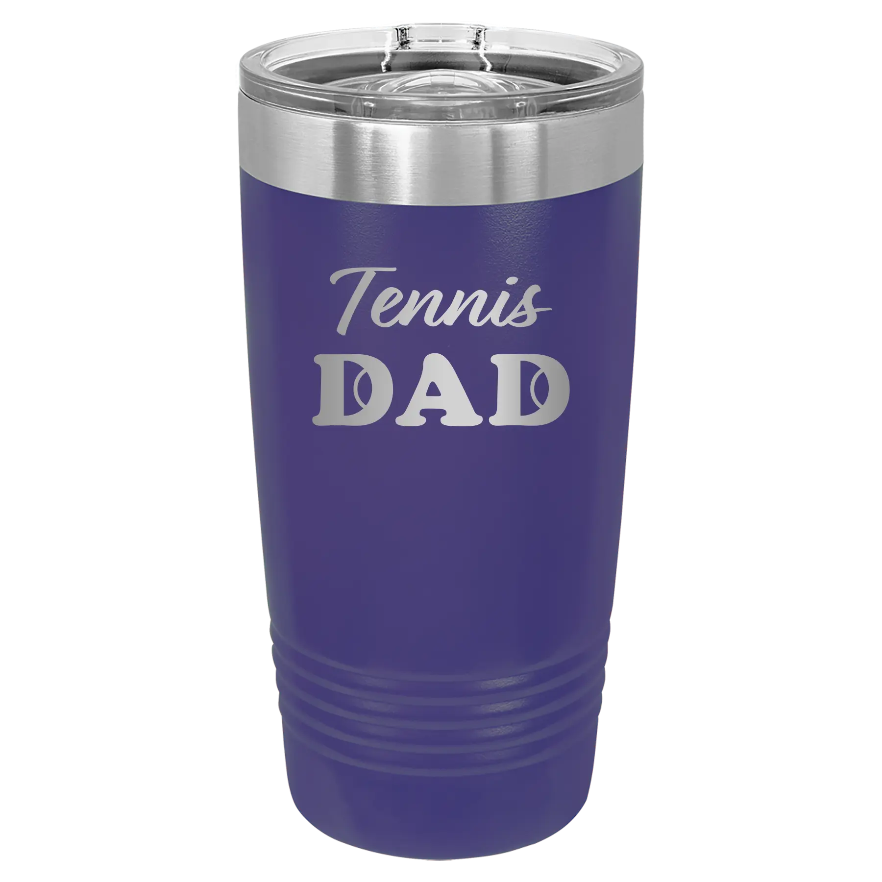 Tennis Dad2 20 oz Tumbler | Purple