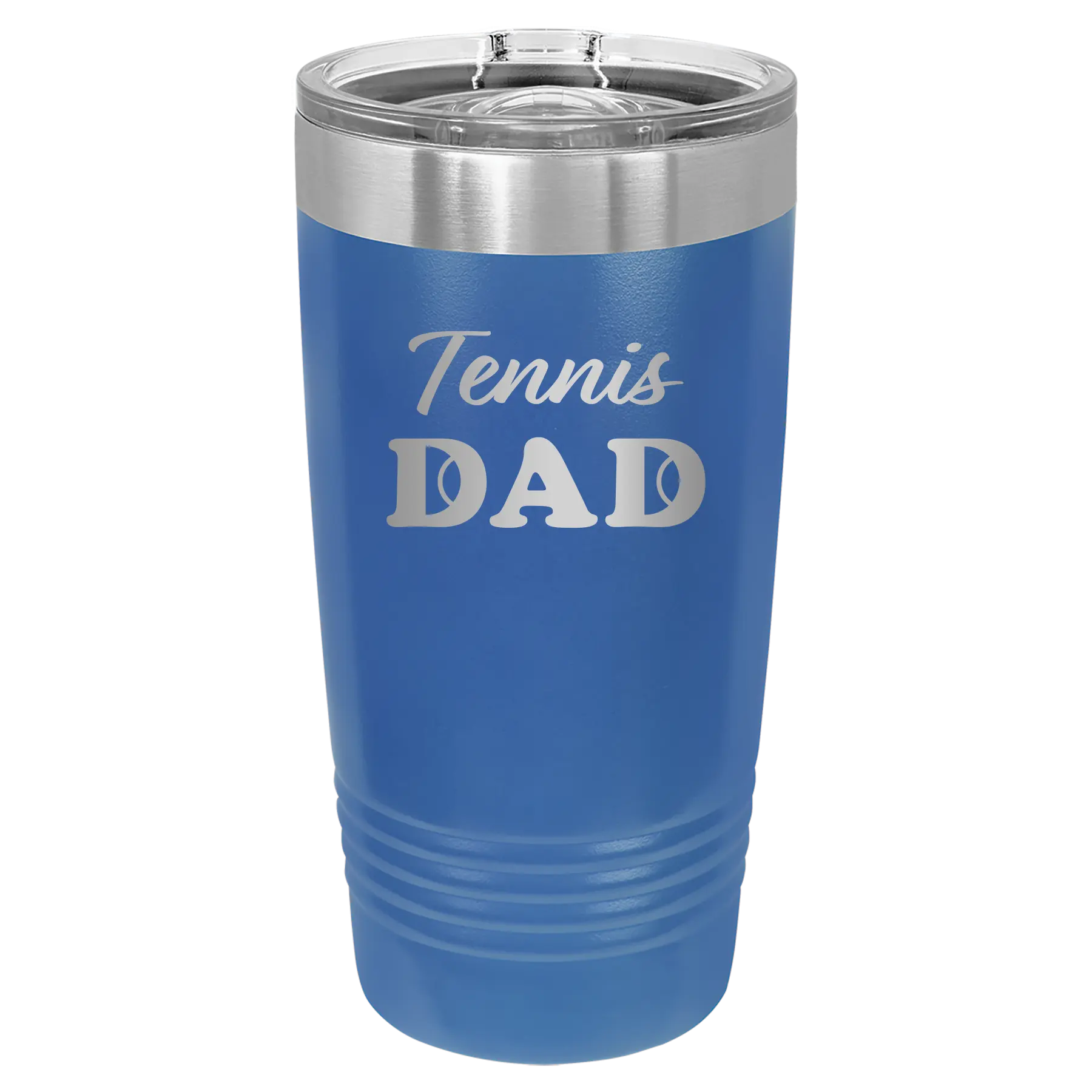 Tennis Dad2 20 oz Tumbler | Royal Blue