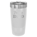 Tennis Dad2 20 oz Tumbler | White