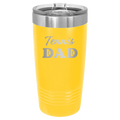 Tennis Dad2 20 oz Tumbler | Yellow