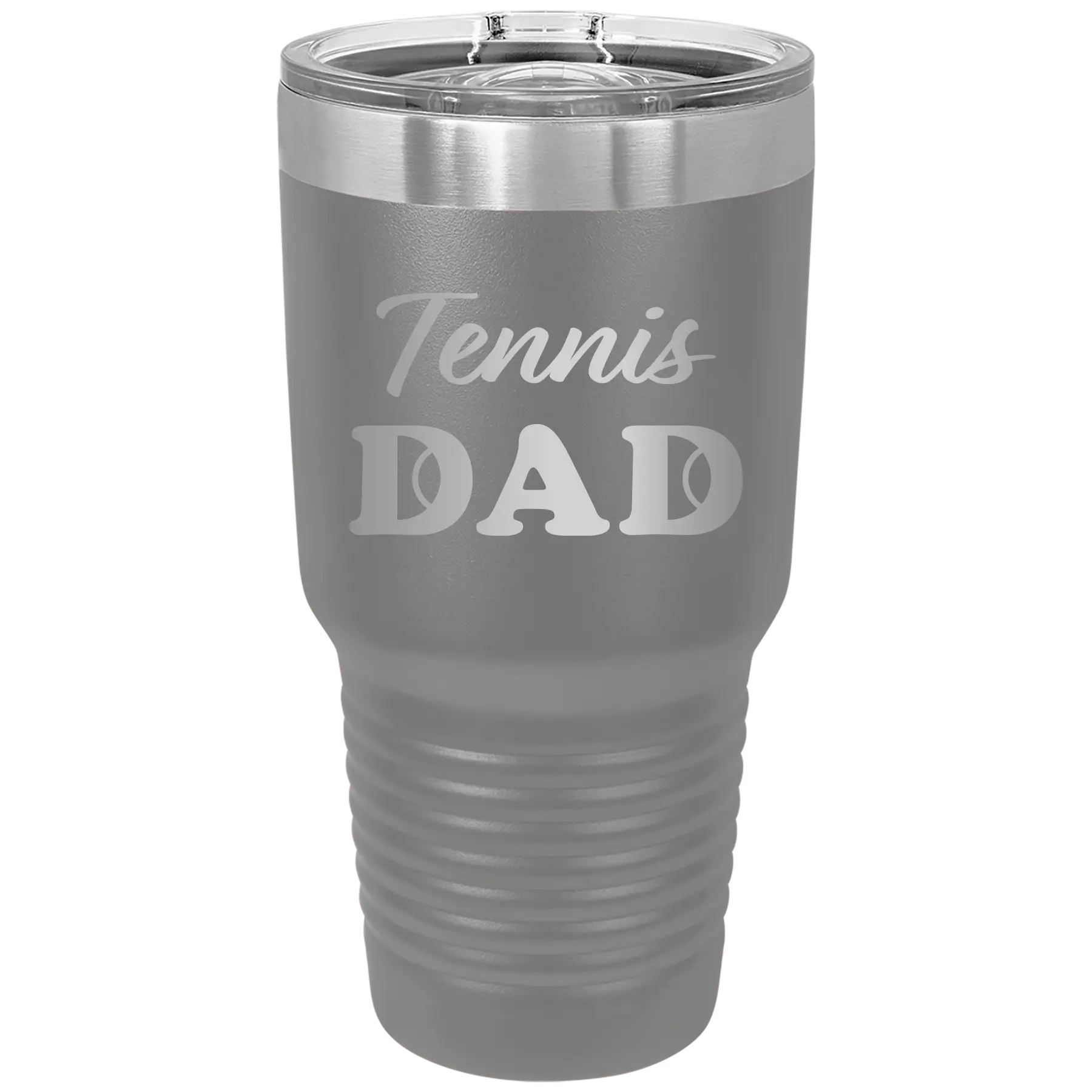 Tennis Dad2 30 oz Tumbler | Dark Gray