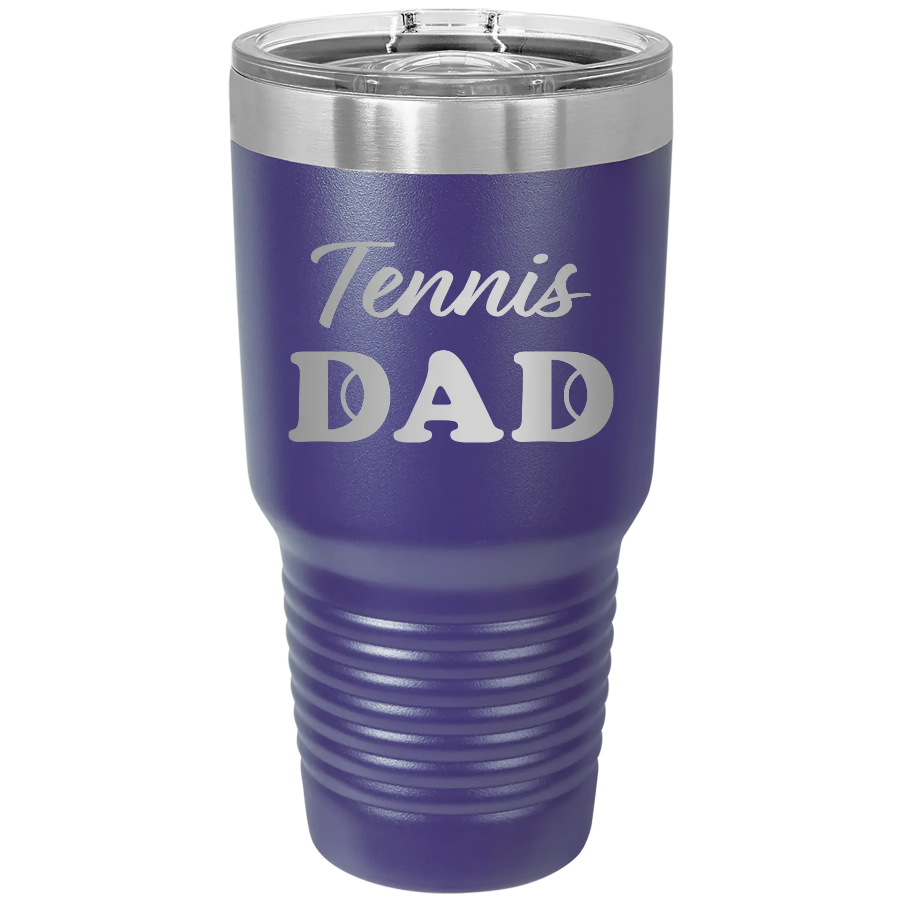 Tennis Dad2 30 oz Tumbler | Purple