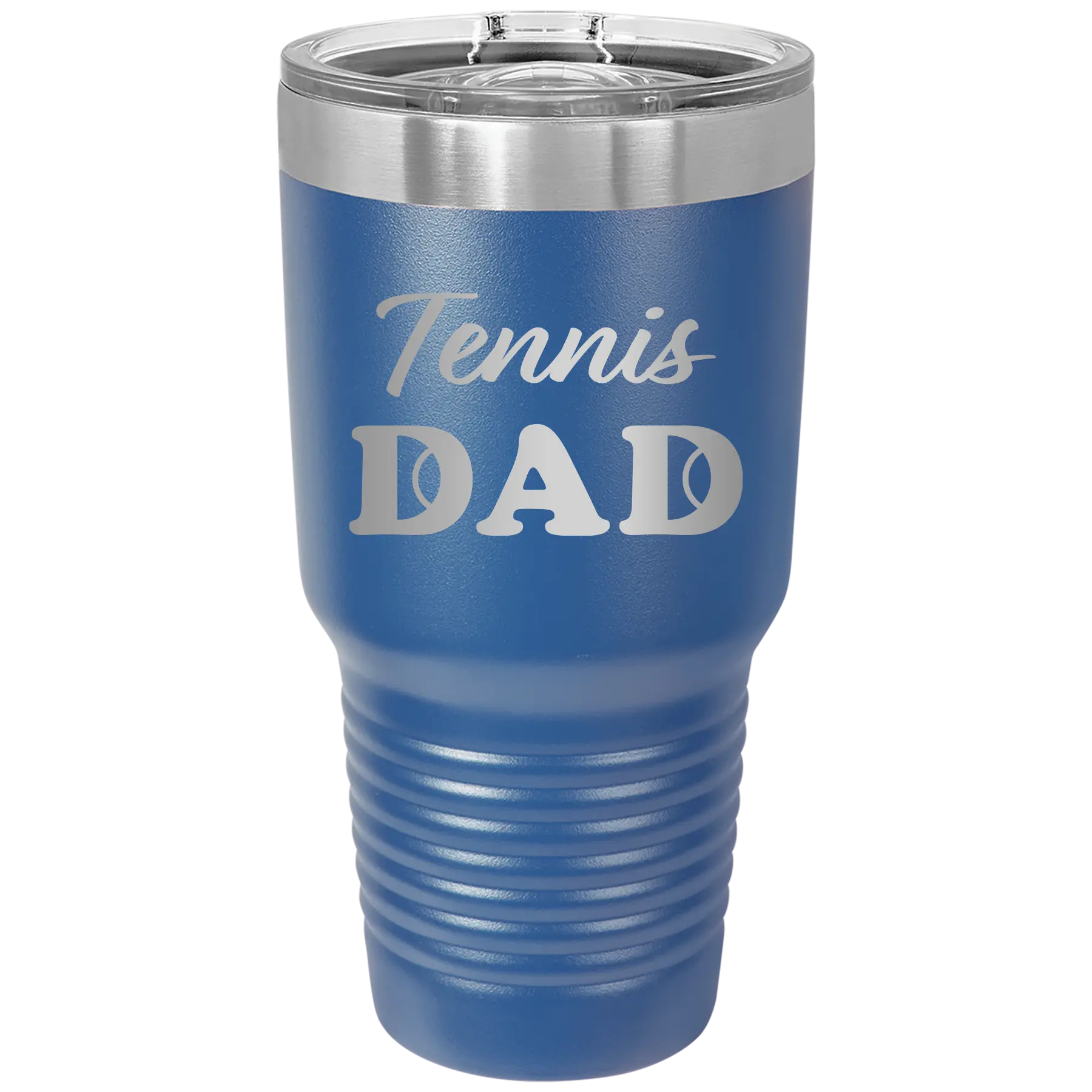 Tennis Dad2 30 oz Tumbler | Royal Blue
