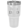 Tennis Dad2 30 oz Tumbler | White