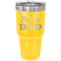 Tennis Dad2 30 oz Tumbler | Yellow