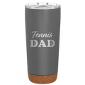 Tennis Dad2 20 oz Tumbler | Storm Gray