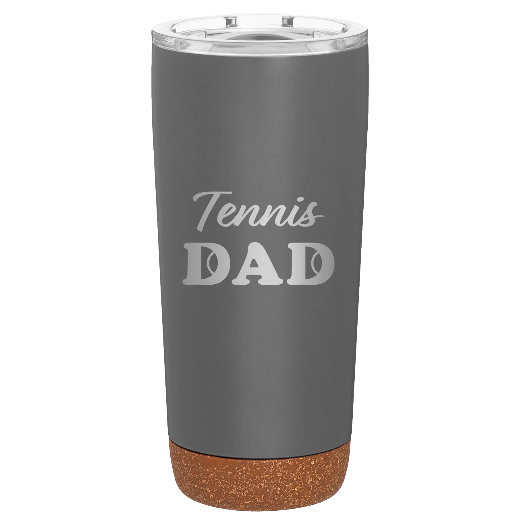 Tennis Dad2 20 oz Tumbler | Storm Gray