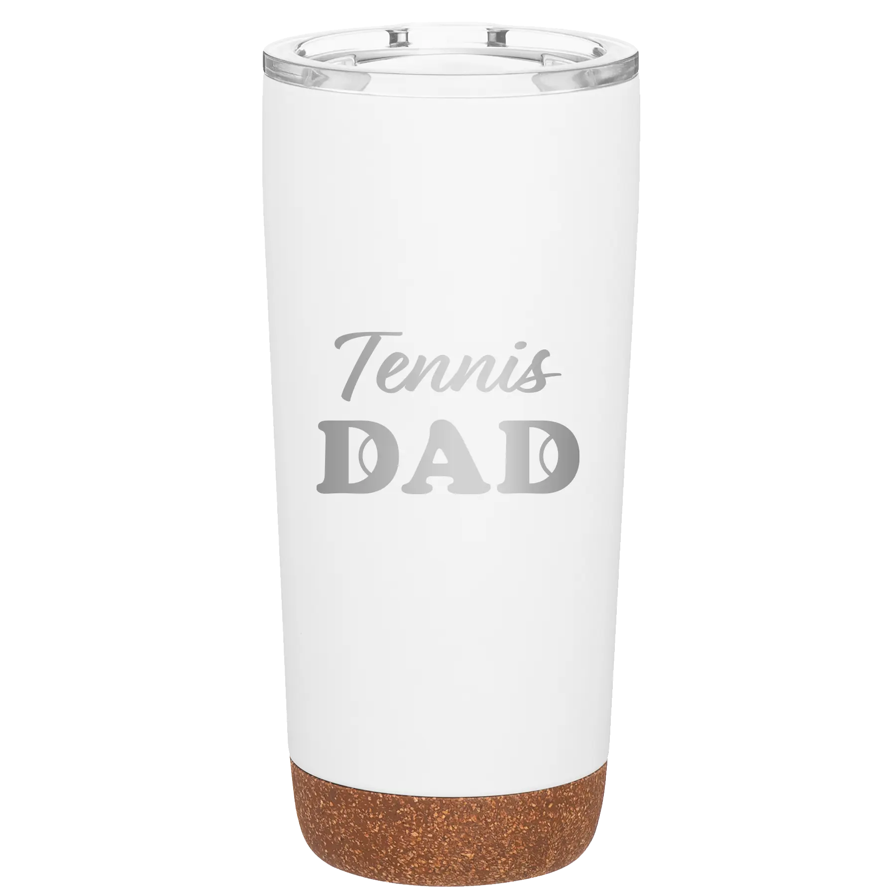 Tennis Dad2 20 oz Tumbler | White