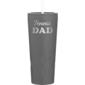 Tennis Dad2 20.9 oz Tumbler | Slate