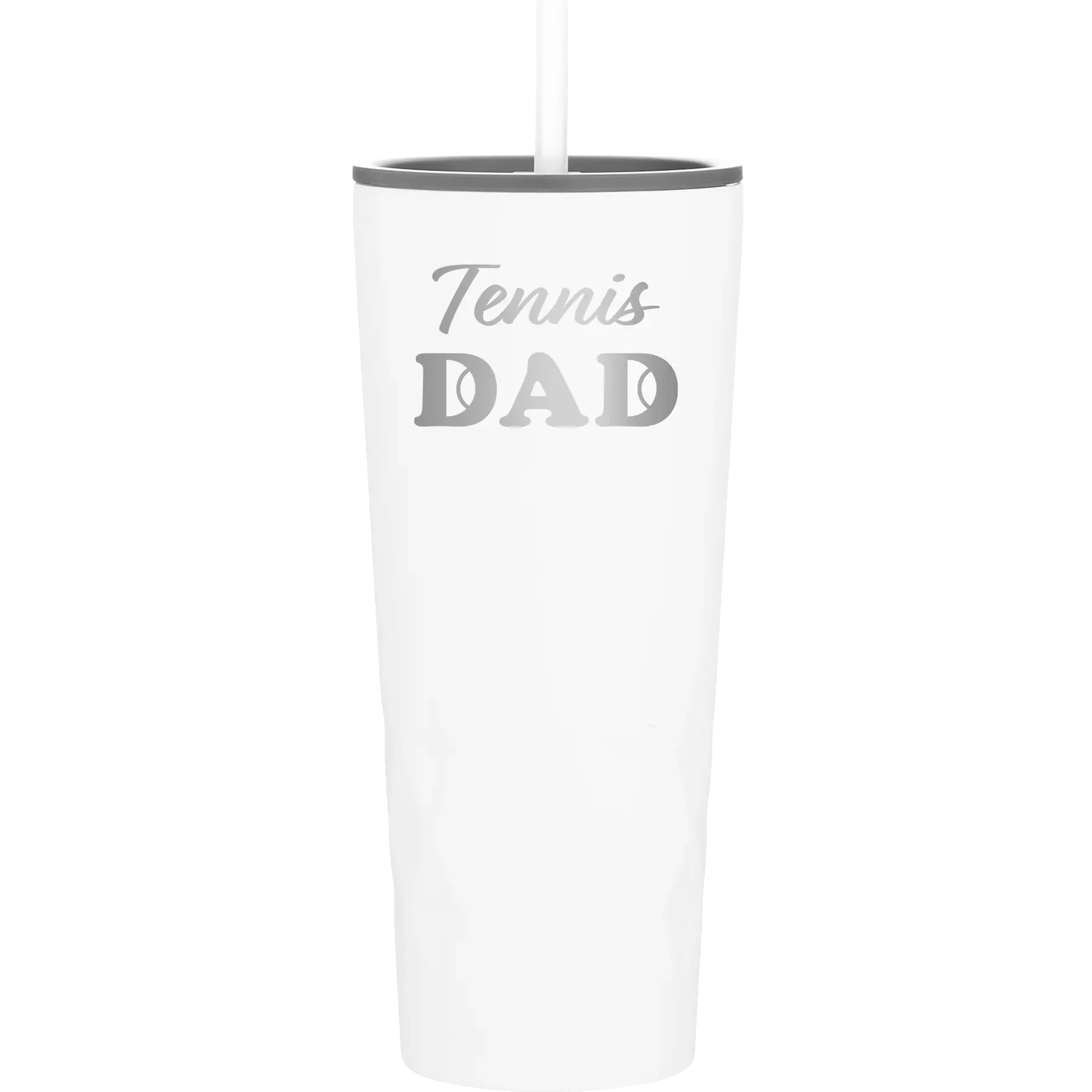 Tennis Dad2 20.9 oz Tumbler | White