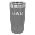 Tennis Dad 20 oz Tumbler | Dark Gray