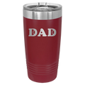 Tennis Dad 20 oz Tumbler | Maroon
