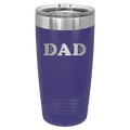Tennis Dad 20 oz Tumbler | Purple