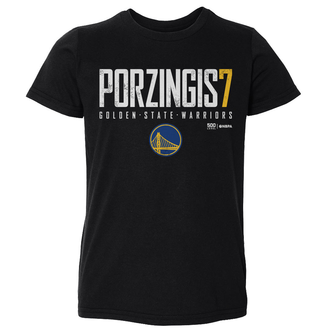 Kristaps Porzingis Golden State Warriors Elite WHT