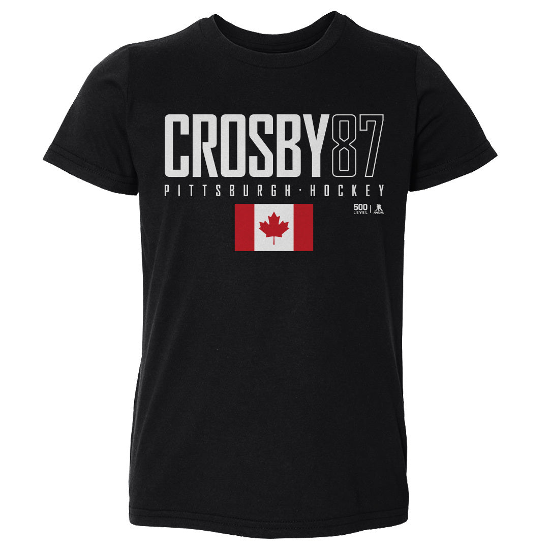 Sidney Crosby Pittsburgh Canada Elite WHT