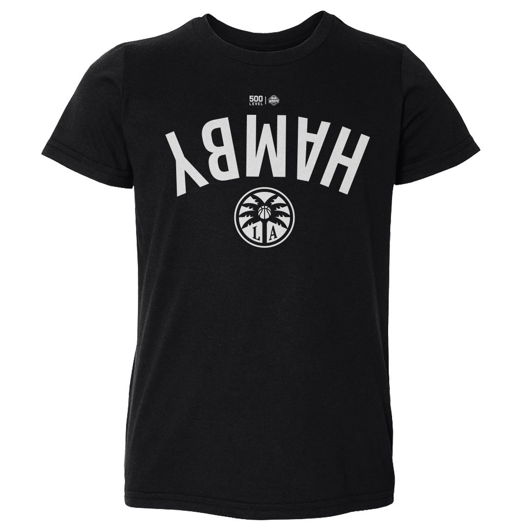Dearica Hamby Los Angeles Sparks Invert WHT