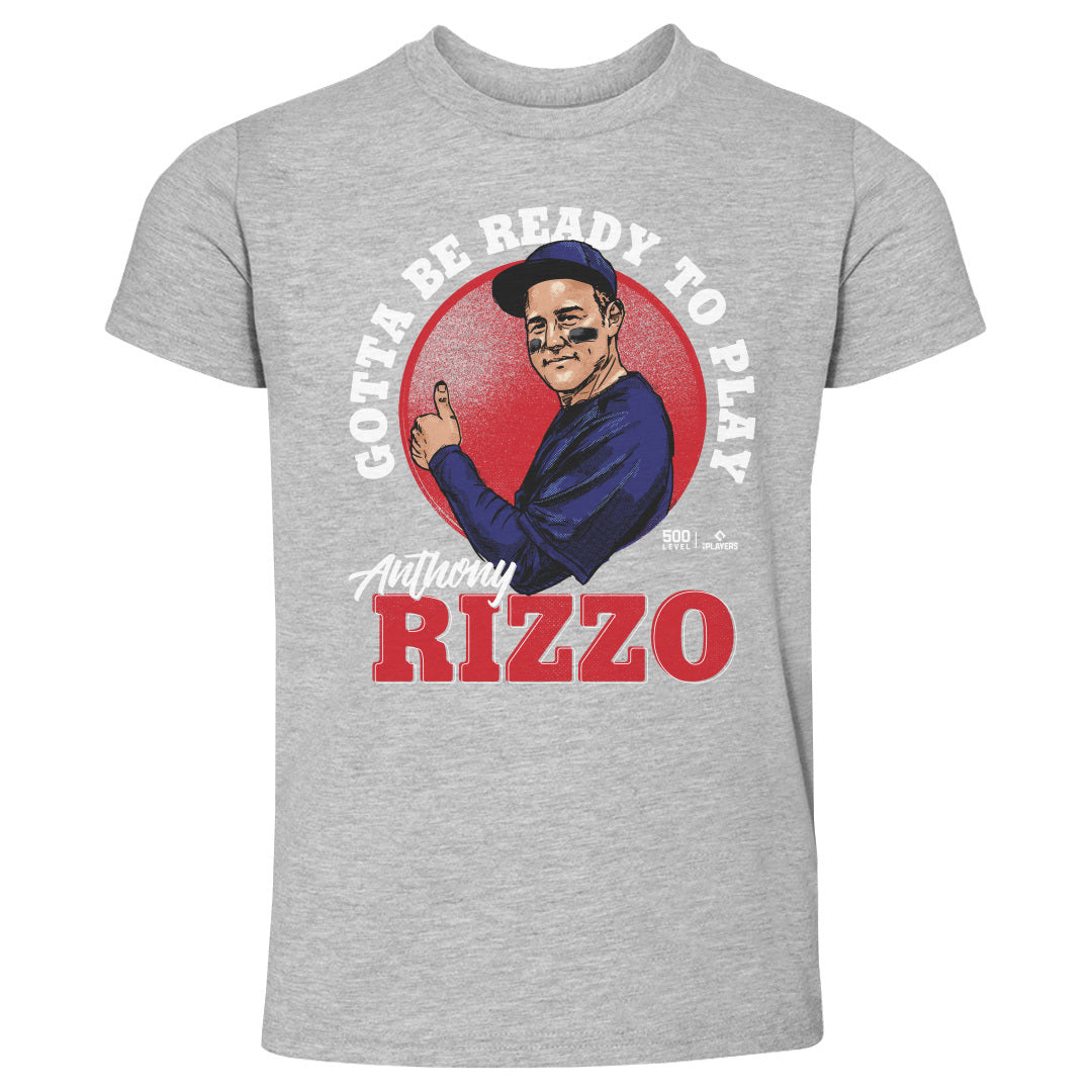 Anthony Rizzo Chicago C Ready To Play W WHT