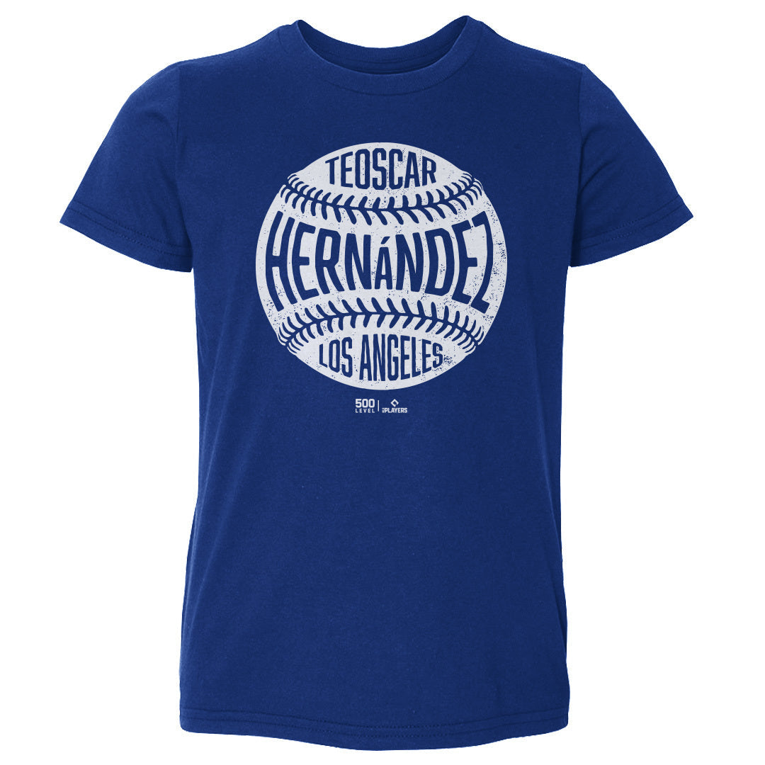 Teoscar Hernandez Los Angeles D Vintage Baseball WHT