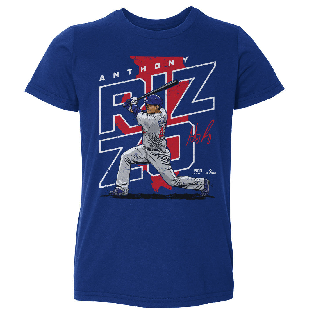 Anthony Rizzo Chicago C Player Map WHT
